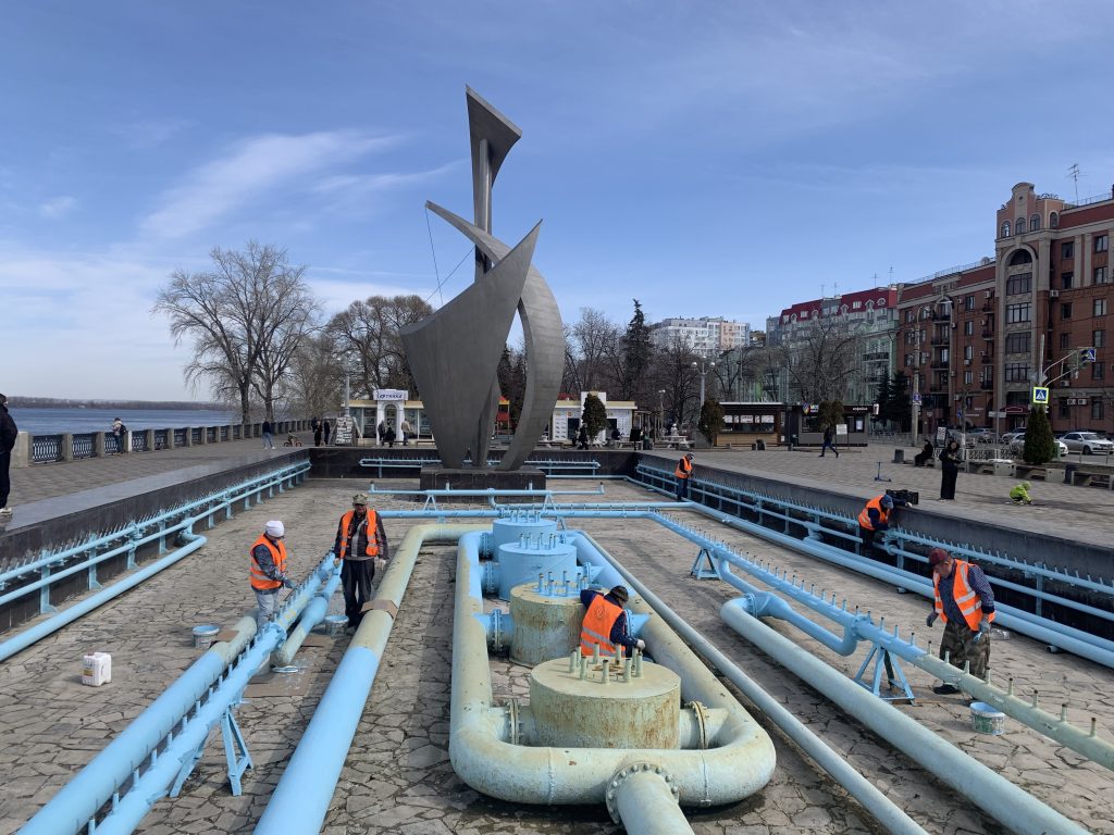 Самарские фонтаны заработают 20 апреля