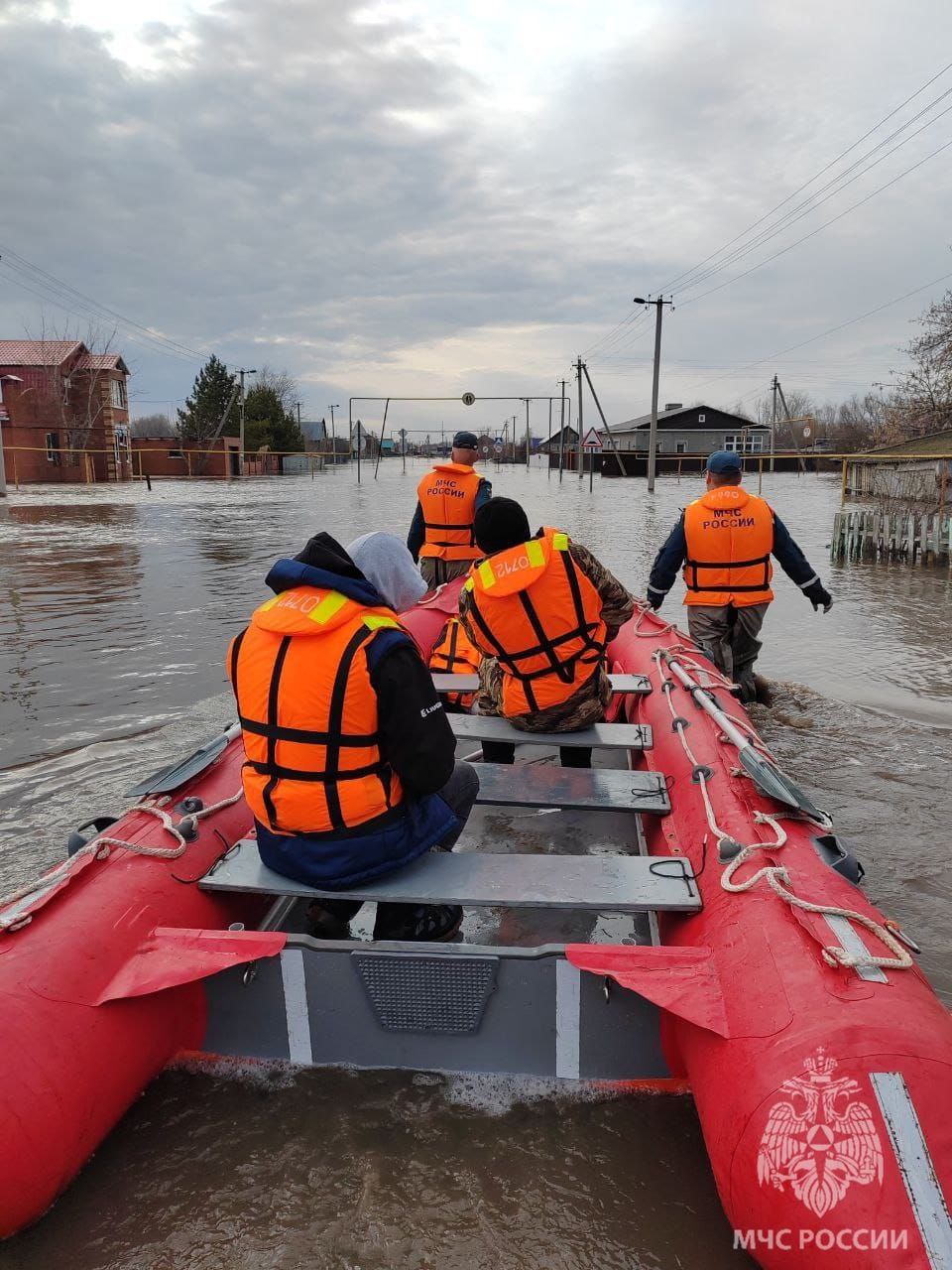 В Самарской области запустили флешмоб в благодарность спасателям, работающим в период наводнений