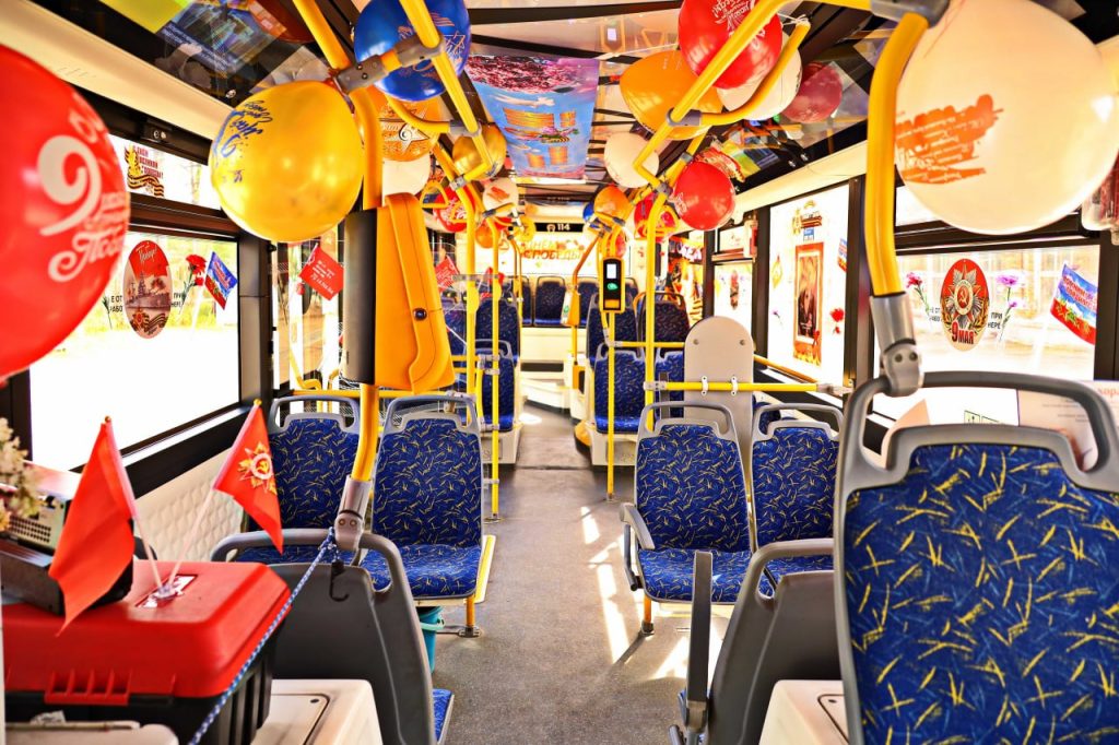 Общественный транспорт Самары готовят ко Дню Победы