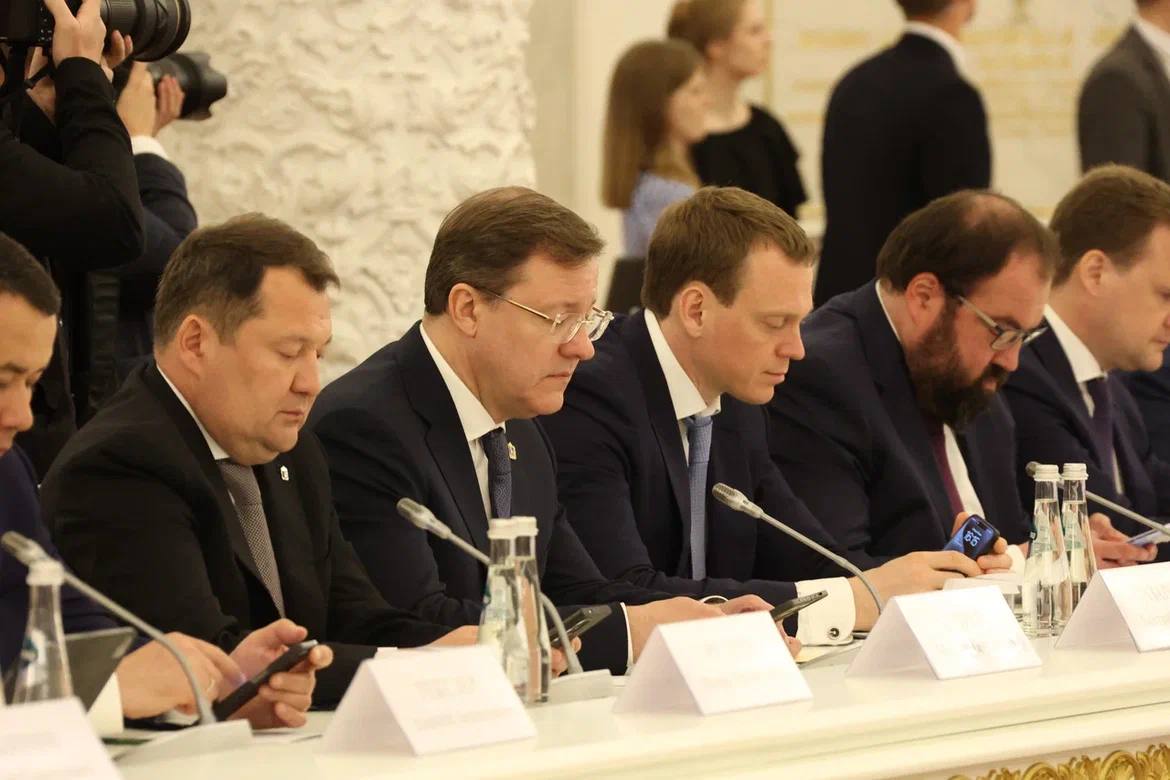 Дмитрий Азаров принял участие в заседании Совета по нацпроектам под председательством президента РФ