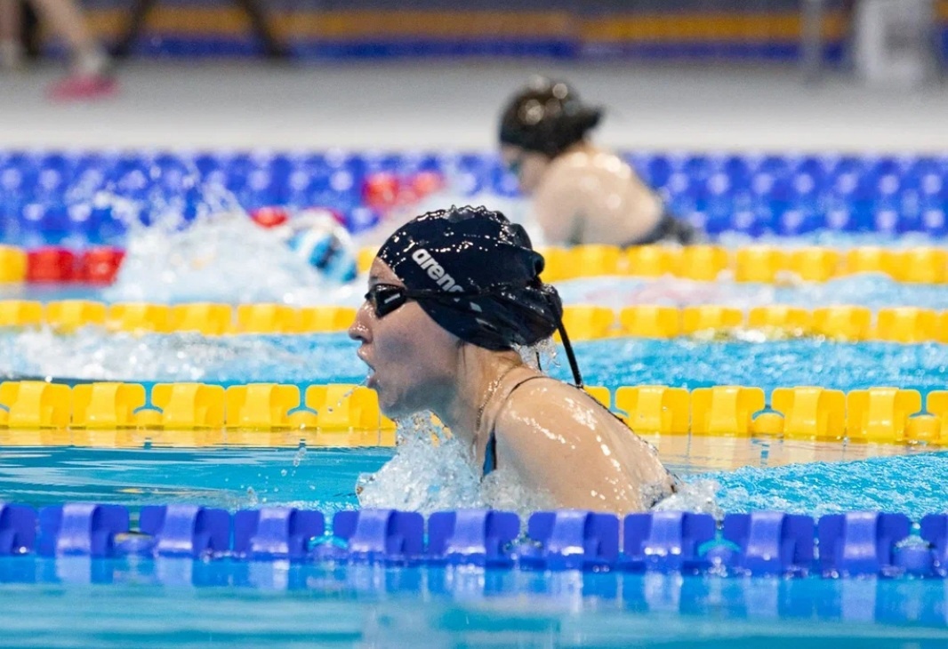 Самарская пловчиха с нарушением зрения выиграла медали Кубка России