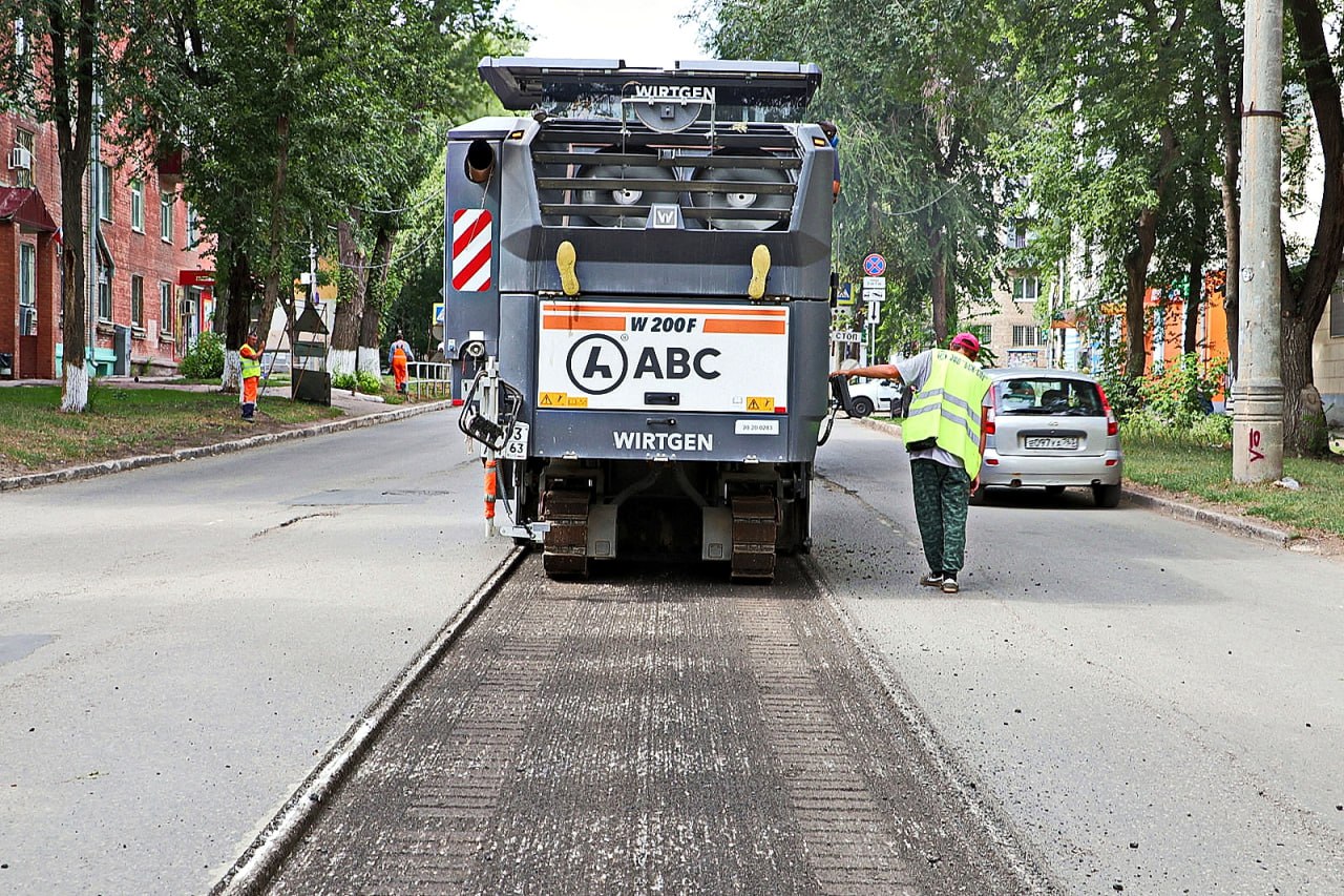В 2024 году в Самарской области общая готовность ремонтируемых дорог составляет 54 %