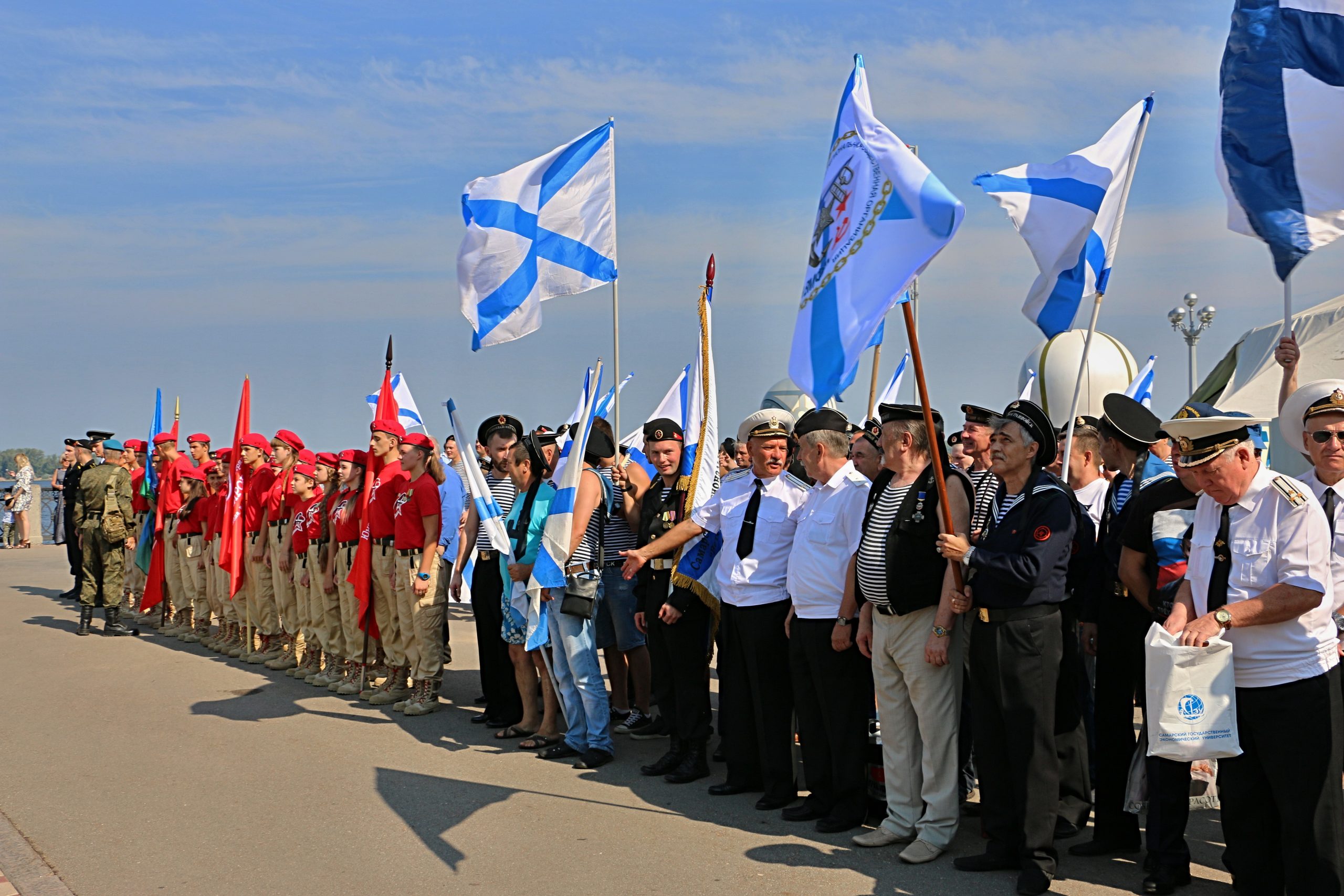28 июля на самарской набережной отметят День ВМФ