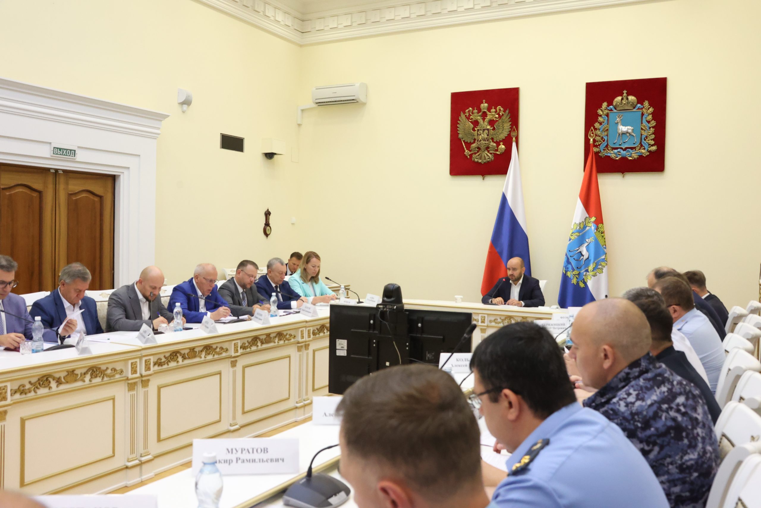 Вячеслав Федорищев провел заседание штаба по вопросам военной службы по контракту