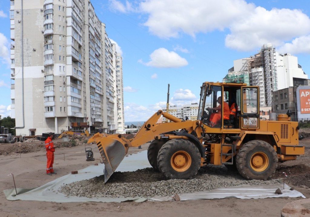Реконструкция улицы XXII Партсъезда идет опережающими темпами