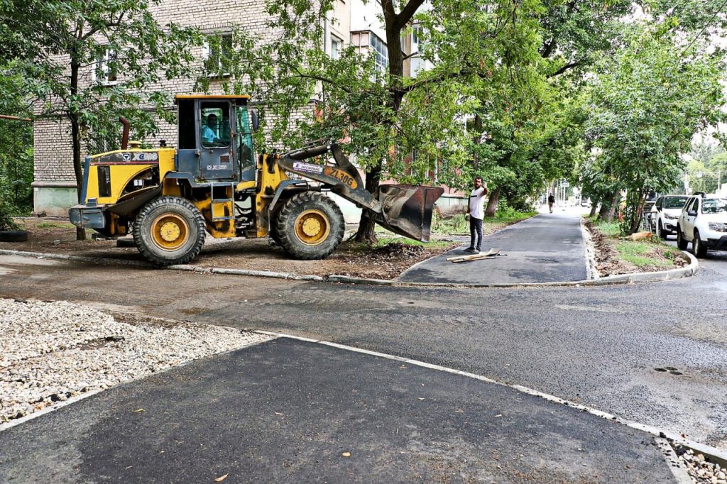 В Самаре близится к завершению ремонт улицы Алма-Атинской