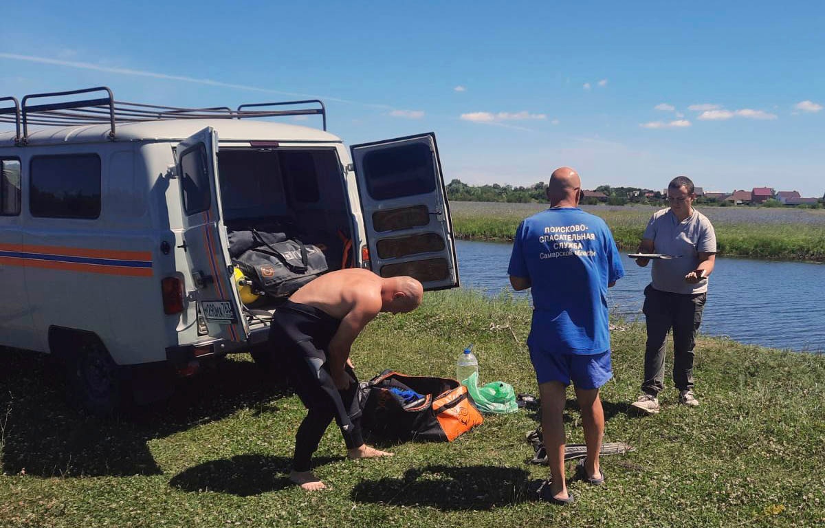 В Самарской области в озере утонул мужчина