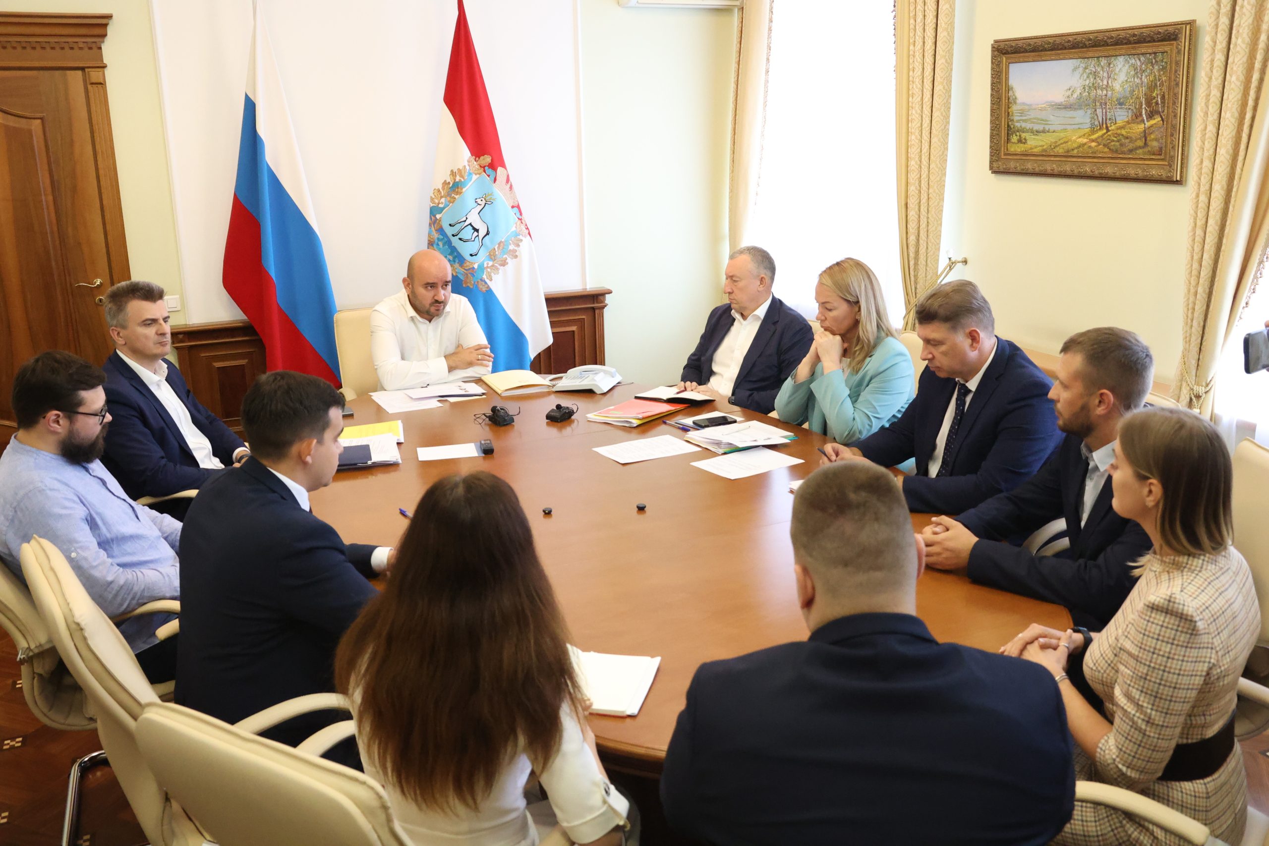 Вячеслав Федорищев встретился с кандидатами на должность министра молодежной политики Самарской области