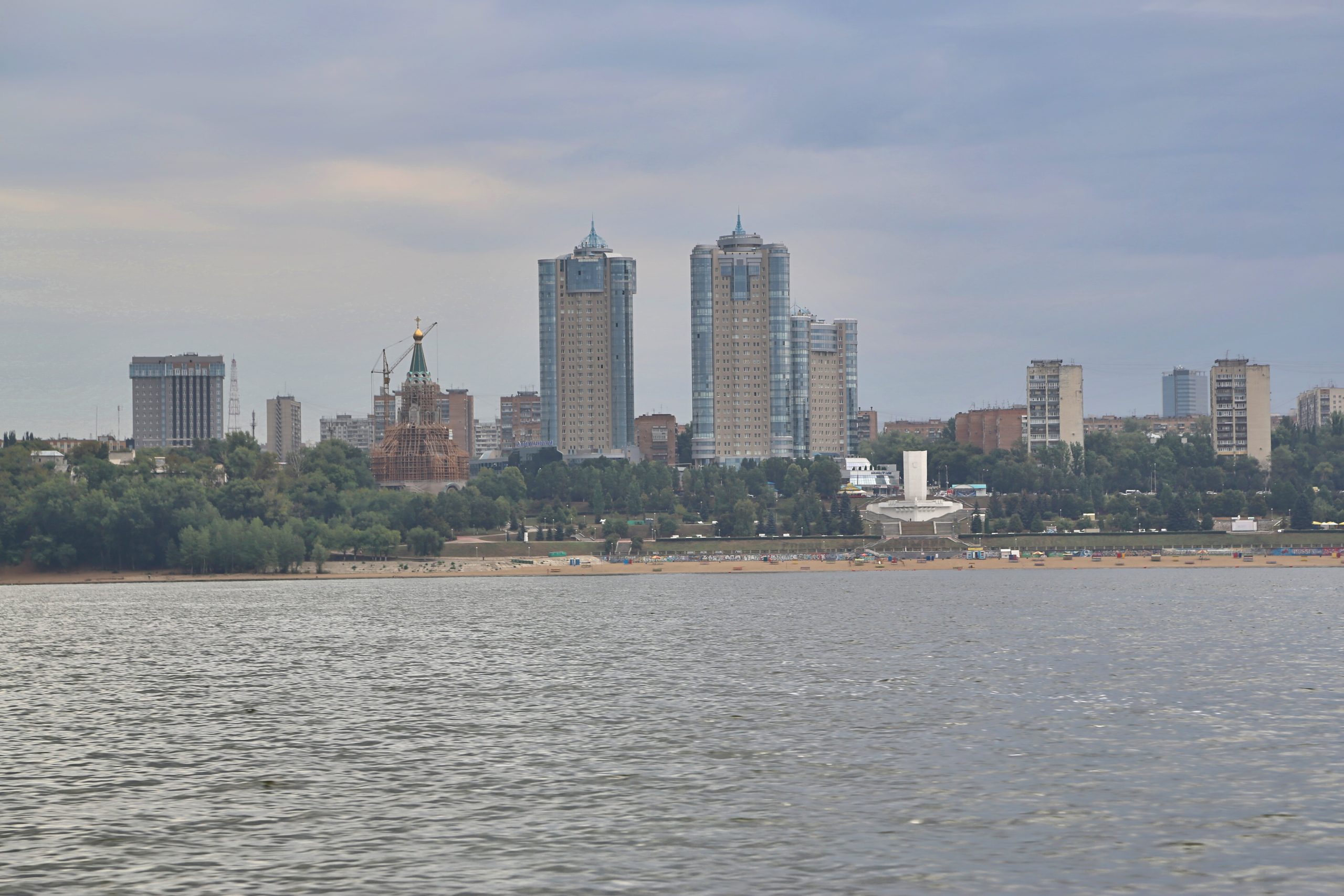 В Самарской области температура воды в Волге выше нормы