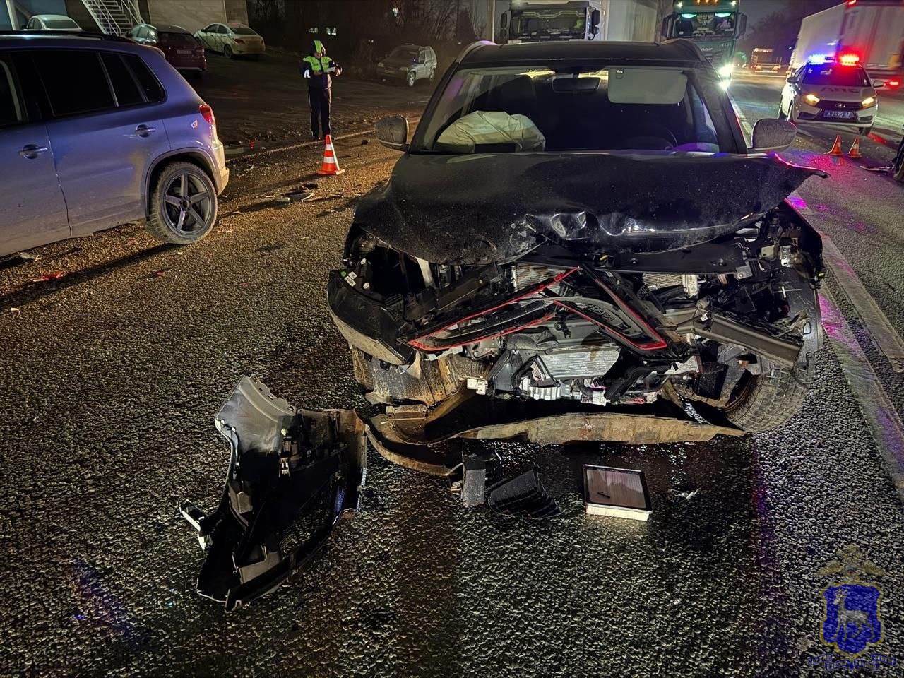 Женщина и ребенок пострадали в массовом ДТП на Ракитовском шоссе в Самаре