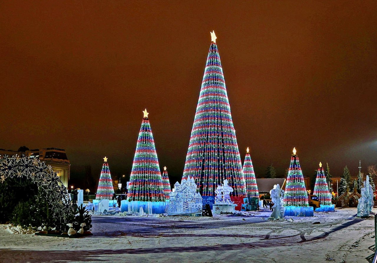 Названы новогодние локации в Самаре, которые обустроят к празднику