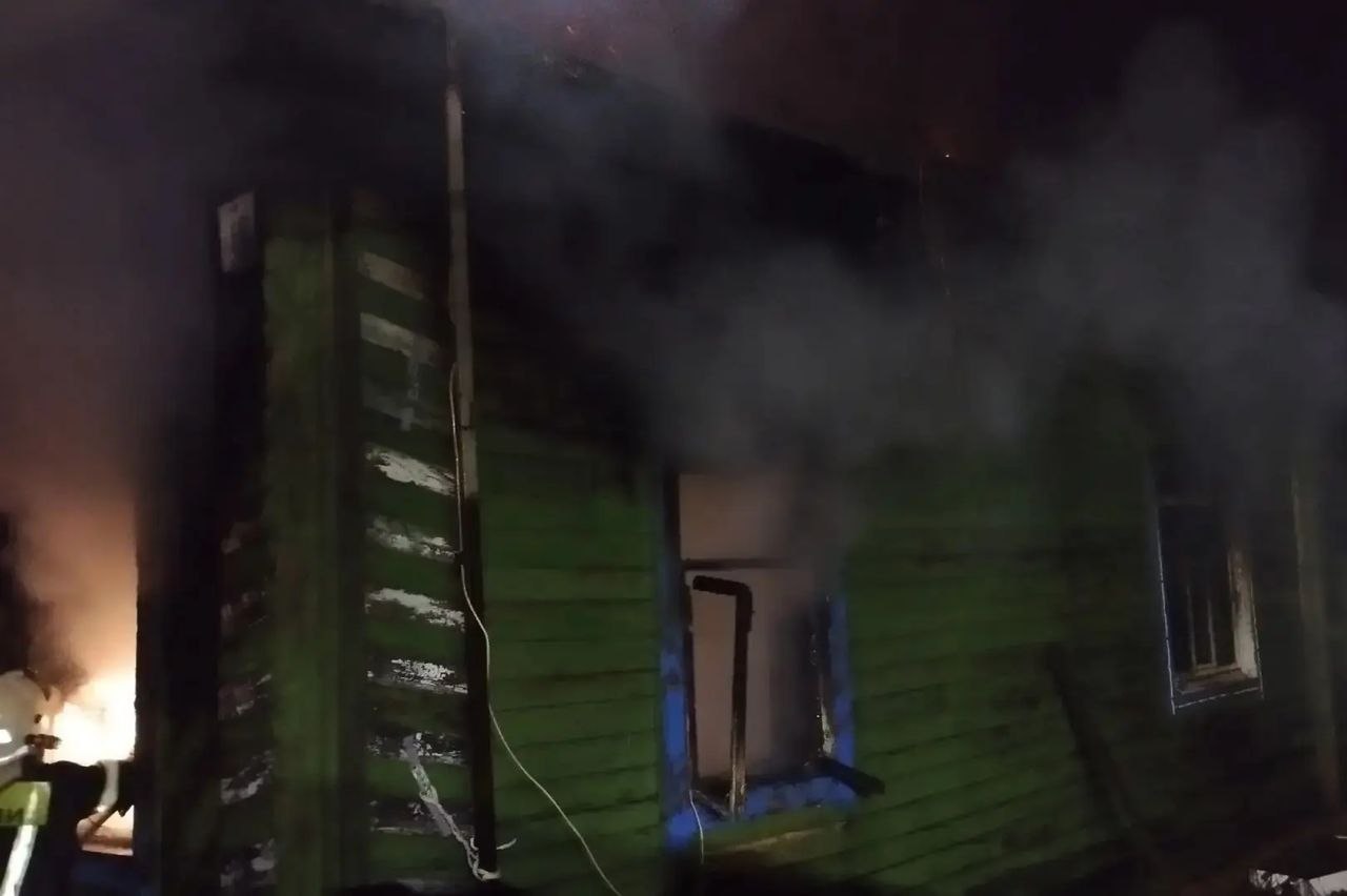 Пожилая женщина погибла при пожаре в частном доме в Самарской области